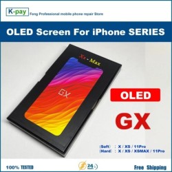 GX AMOLED iPhone XS kijelzőhöz XSMAX XR 11 OLED A legjobb GX kemény OLED iPhone X LCD képernyőhöz AMOLED digitalizáló szerelvény