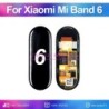 Xiaomi Mi Band 6 Intelligens karkötőhöz LCD kijelző Érintőképernyő Javítás Óra csere Eredeti AMOLED Nincs NFC