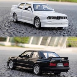 1/36 BMW M3 1987 Ötvözet Játékok Autómodell Fémöntvények Játékjárművek Eredeti, Kifinomult belső visszahúzás 2 ajtós, nyitott gy