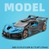 1:32 Játékautók Lambo Pagani Huayra fém modellautó fénnyel és hanggal, visszahúzható játékautó 3 év feletti fiúknak