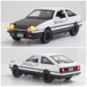 1/32 Initial D AE86 Toy Car Diecast Toyota Miniatűr Modell Hátrahúzható Hang Fény ajtók Nyitható Oktatási Gyűjtemény Ajándék Gye