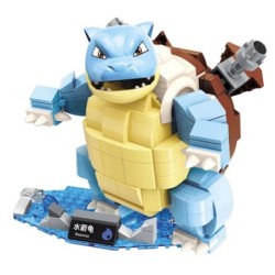 Igazi Pokémon karakteres sztár álomsorozat Blastoise Charizard Venusaur Gyarados Mewtwo puzzle build építőkocka modell babajáték