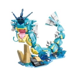 Igazi Pokémon karakteres sztár álomsorozat Blastoise Charizard Venusaur Gyarados Mewtwo puzzle build építőkocka modell babajáték