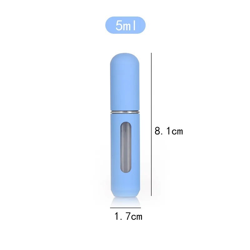 5 ml-es kiváló minőségű, üres, újratölthető parfüm kristály fenekű kozmetikai tartályok parfüm porlasztó spray adagoló, hordozha