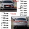 4 gyűrűs ABS autó motorháztető első motorháztető rács hátsó csomagtartó embléma logó jelvény matrica matrica Audi A3 A4 A5 A6 A7