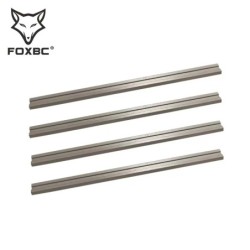 FOXBC 82mm HSS Planer Blades Knives for Bosch DeWalt Metabo Makita Trend and Elu Woodworking Power Tools Accessorie 3-1/4" 10PCS