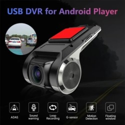 Autós DVR Dash Cam Full HD 1080P Dash Cam DVD Android lejátszóhoz ADAS LDWS navigációs egység Automatikus hangriasztás videofelv