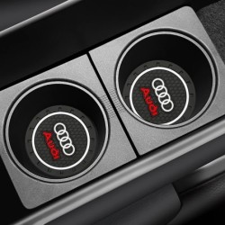 2db autós vízpohár nyíló csúszásmentes szőnyeg tartozékok Audi Sline A4 TT A6 A3 A8 Q3 Q5 Q7 Q8 autós kiegészítőkhöz