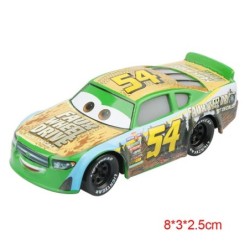 Disney Pixar Cars 2 3 Lightning McQueen Div Fritte Frank Mater Chick Hicks 1:55 Diecast jármű fém játékautó gyerek születésnapi 