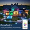 Modern mennyezeti lámpák RGB tompított otthoni világítás APP Bluetooth Music Light 42W 60W Intelligens mennyezeti lámpák távirán