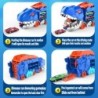 Új termék összecsukható dinoszaurusz Transporter Car Toys versenyképes játék tekercs fröccsöntött autók fogyasztására és tárolás