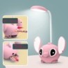 Disney Lilo & Stitch Led Desk Lamp With Pencil Sharpener Foldable Light Cute Desk Lamp Usb Recharge Light Gift From Classmates