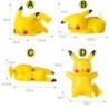 Pokemon Pikachu éjszakai lámpa aranyos anime lágy fényű hálószoba éjjeli LED lámpa szobadekoráció karácsonyi gyerekjáték ajándék