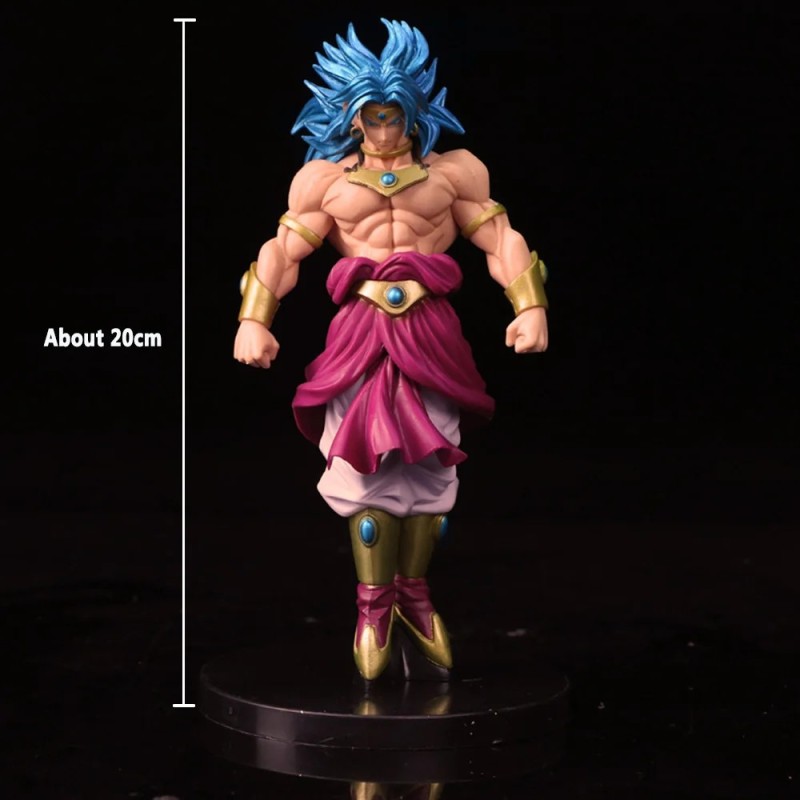 20 cm-es Dragon Ball Anime figura Broli Super Figma játékok DBZ Super Action Figurine PVC kollekció modell játékok gyerekeknek a