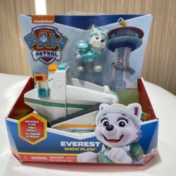 Eredeti Paw Patrol 10 féle jármű, Ryder Tracker Everest Chase Rex Skye Rocky Marshall Zuma akciófigura születésnapi ajándékjáték