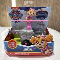 Eredeti Paw Patrol 10 féle jármű, Ryder Tracker Everest Chase Rex Skye Rocky Marshall Zuma akciófigura születésnapi ajándékjáték