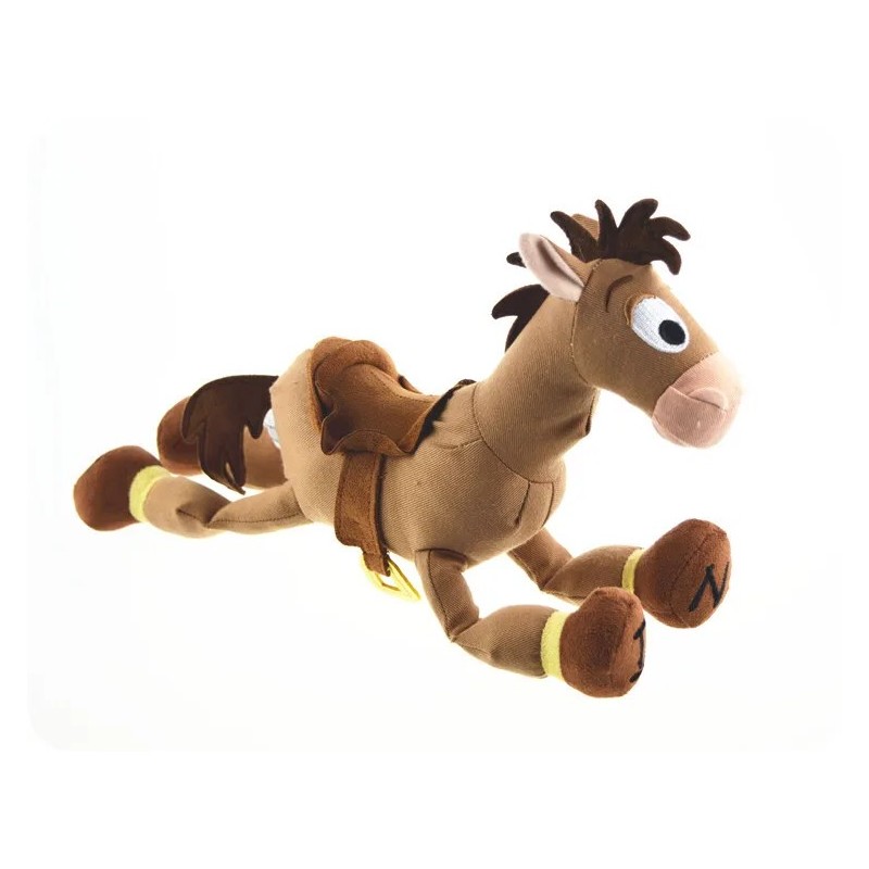 Disney Toy Story Woody Sheriff Bass Bullseye kitömött állatok aranyos lovas rajzfilm 25 cm-es plüss baba születésnapi ajándék gy