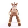 Disney Toy Story Woody Sheriff Bass Bullseye kitömött állatok aranyos lovas rajzfilm 25 cm-es plüss baba születésnapi ajándék gy