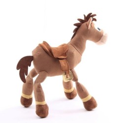 Disney Toy Story Woody Sheriff Bass Bullseye kitömött állatok aranyos lovas rajzfilm 25 cm-es plüss baba születésnapi ajándék gy