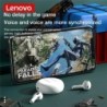 Eredeti Lenovo Air Pro 6 TWS vezeték nélküli Bluetooth fülhallgató tok fülhallgató sport fejhallgató Xiaomi Android Apple iPhone