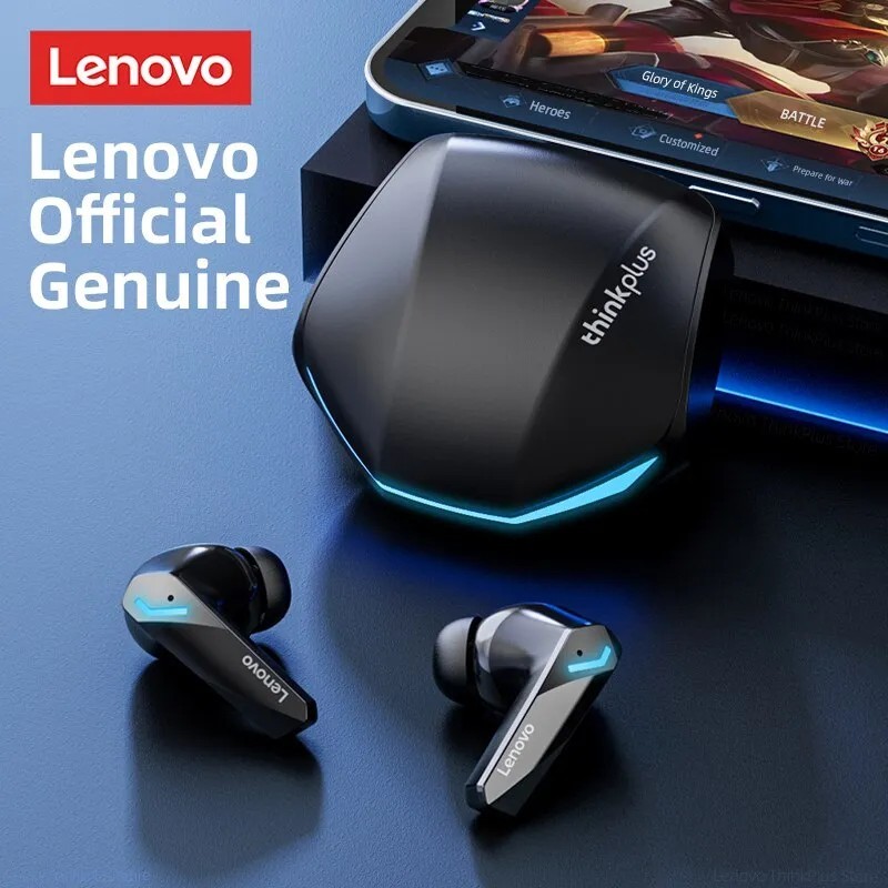 Lenovo GM2 Pro Bluetooth 5.3 fülhallgató sport fejhallgató vezeték nélküli fülbe helyezhető játék alacsony késleltetésű kettős m