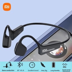 Xiaomi Mijia Bone Conduction Sport fejhallgató Vezeték nélküli fülhallgató Bluetooth-kompatibilis fejhallgató TWS kihangosító mi