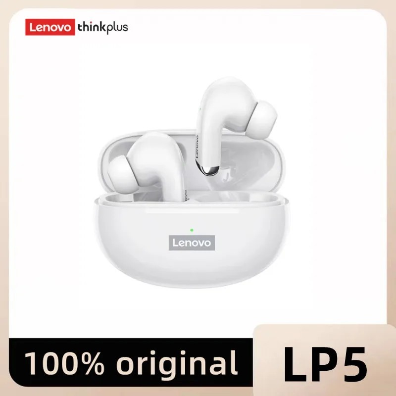 Lenovo LP5 TWS Bluetooth fülhallgató 9D sztereó hifi sport vízálló vezeték nélküli fülhallgató iPhone 13 Xiaomi Bluetooth fejhal