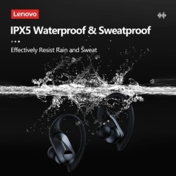 Eredeti Lenovo LP75 TWS Bluetooth V5.3 fejhallgató vezeték nélküli LED digitális kijelző fülhallgató zajcsökkentő fejhallgató