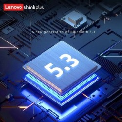 Eredeti Lenovo XT88 TWS vezeték nélküli fülhallgató Bluetooth 5.3 Dual MIC sztereó zajcsökkentés basszus HIFI Touch Control fülh