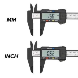 150 mm-es 100 mm-es elektronikus digitális tolómérő nóniuszos tolómérő mikrométer mérőeszköz digitális vonalzó