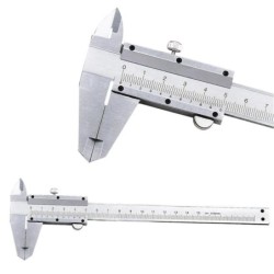 Vernier Caliper 6" 0-150mm 0.02mm Metal Calipers Gauge Micrometer Measuring Tools