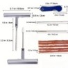 Gumiabroncs-javító szerszámok Gumiabroncs defektjavító készlet autómotorokhoz, defektjavításhoz