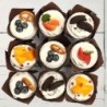 50db tulipános muffin cupcake papírpoharak olajálló cupcakes bélés sütő muffin doboz csésze tortadíszítő eszközök muffin csomago