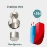 10/20x mágneses tűk Neodímium mágnesek Tűs deszka mágnes deszka kúpos mágnesekhez Szuper erős hűtőmágnesek otthoni tároláshoz