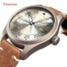 Tandorio titán óra anyaga búvár automata óra férfi pilóta karóra NH35 PT5000 Movt csavaros korona zafír rejor 39 mm