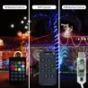 Led Fairy Light Strip karácsonyi fények Smart Bluetooth USB Music Festoon Street Garland esküvői születésnapi parti dekoráció ot