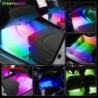 Neon LED autóbelső környezeti lábszalag fénykészlet tartozékok háttérvilágítás távoli alkalmazás Zene vezérlés Auto RGB dekoráci