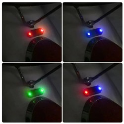 Mini LED napelemes autó figyelmeztető lámpa Éjszakai biztonsági szimulált riasztó, vezeték nélküli lopásgátló figyelmeztető lámp