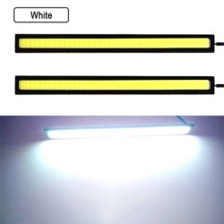 6 db Szuper fényes 17 cm-es LED COB Köd Nappali Futólámpa Vízálló 12V 6500K Autófény Auto Belső Styling Bár lámpa