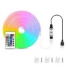 DC5V RGB neon LED szalag Bluetooth alkalmazás 24 gombos távirányító vízálló neon szalaglámpával RGB szalag TV-hez otthoni kültér