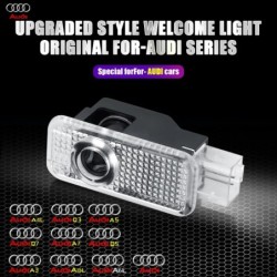 LED autóajtó logó üdvözlőfény lézerprojektor lámpa Audi Sline S3 S4 S5 S6 S7 RS Quattro Q7 Q5 Q3 A4 B8 8P A3 A6 C7 A5 A6L típush