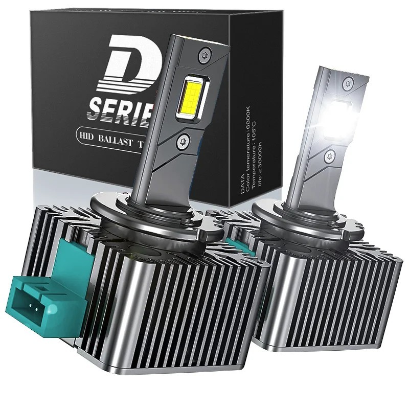 D SERIES D3S LED Car Headlights Bulbs D1S D2S D4S D5S D8S Turbo Lights 12000LM 6000K 70W Auto Lamp Plug&Play  HID Conversion Kit