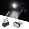 Mini USB LED éjszakai lámpák autó belső légkör lámpa autó dekoráció környezeti világítás LED neon izzó autós áruk 5V fehér piros