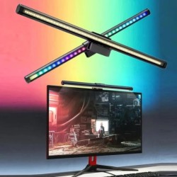 Led számítógép-monitor fénysáv asztali világítás képernyő USB RGB fénysáv monitor lámpa tanulmányi olvasóasztalhoz, fokozatmente