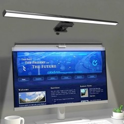 Szemkörnyékápoló asztali lámpa 50 cm-es LED számítógép számítógép monitor képernyő fénysáv Fokozatmentesen fényerő olvasás USB t