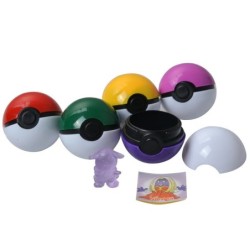 Eredeti Pokemon Anime akciófigura Pikachu Pocket Monster Pokeball minifigurás játékokkal gyerekeknek ajándékok