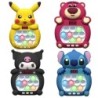 Új Kuromi Quick Push Game Pop up Fidget Bubble Electronic Pop it Pro játék Könnyű stresszoldó játék felnőtt és gyerek ajándékdob