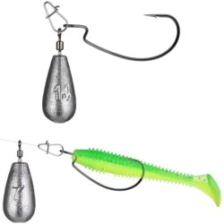 Drop Shot 15 DB/tétel horgászsúlyú süllyesztő 3,5g 5g 7g 10g 14g 20g Tube Bullet Plumb Medál fém Jig Sea Tackle Kit Pesca Tool