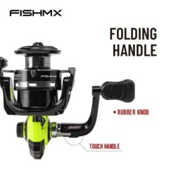 Fishmx Full Metal Spool Grip Sósvízi Édesvízi Pergető Orsó Bármilyen halfajhoz alkalmas horgászzsinór