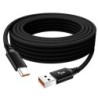 USB TYPE C kábel 5A szupergyors töltő kábel Huaweihez 3m 5m 8m USB C hosszabbító kábel Samsung Xiaomi oppo oneplus univerzálisho